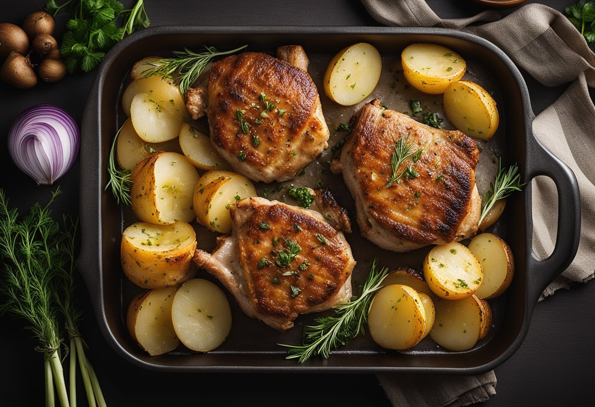 v2 31oix c01kc Opskrift på koteletter i fad: Lækker og nem aftensmad