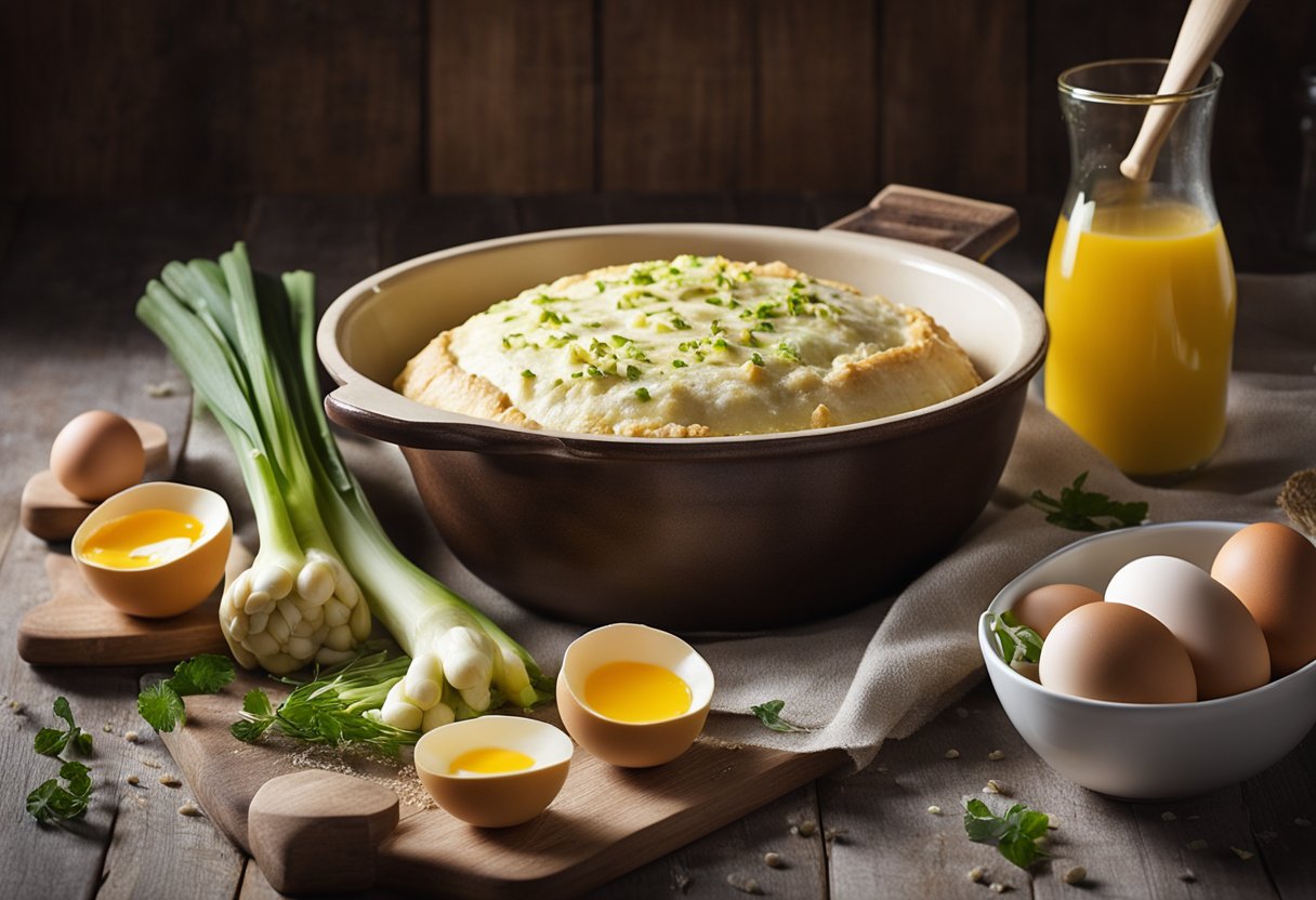 v2 31sgw 6jh0s Opskrift på porretærte: Nem og lækker måde at bruge porrer på