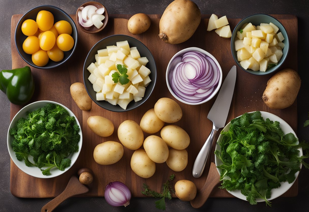 v2 31tjz g74dp Opskrift på varm kartoffelsalat med bacon og sennepsdressing