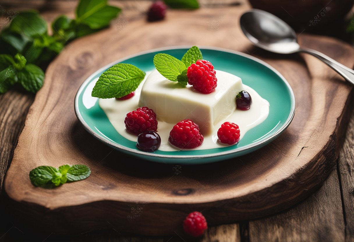 v2 322oi 24j53 Opskrift på Panna Cotta med Friske Bær