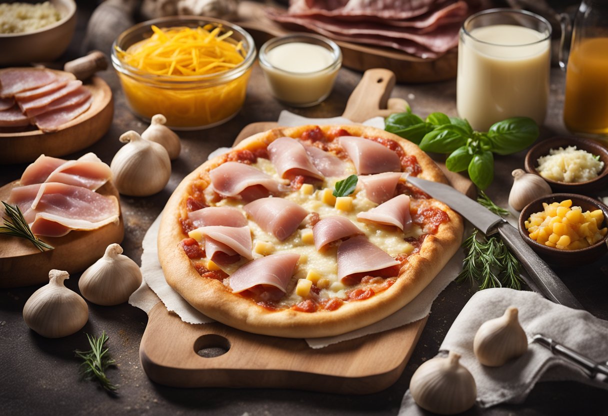 v2 323w4 ovj2z Opskrift på pizzasnegle med skinke og ost - nemt og lækkert