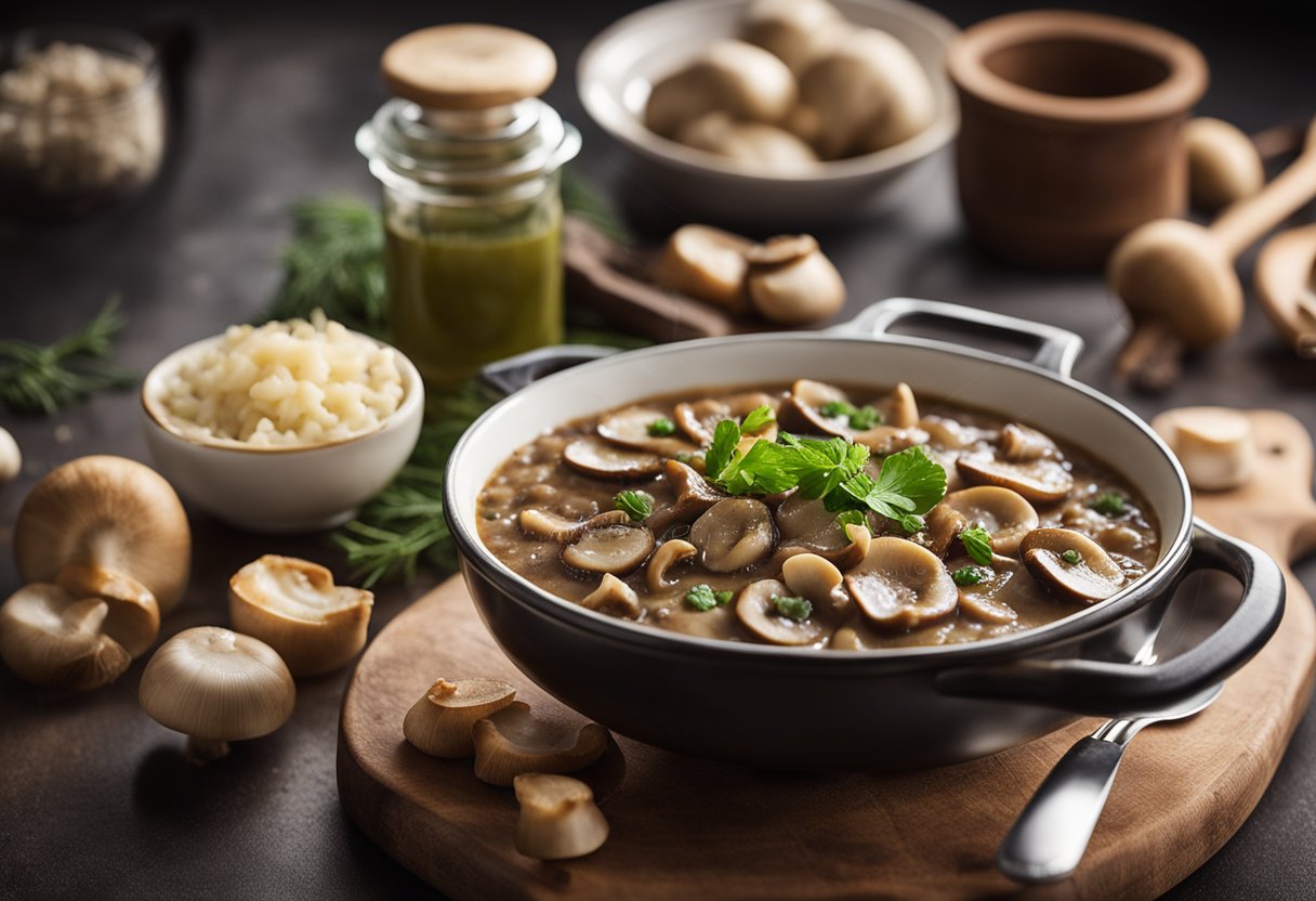 v2 329l5 6z0sk Opskrift på champignonsovs: Sådan laver du den perfekte sovs til din bøf