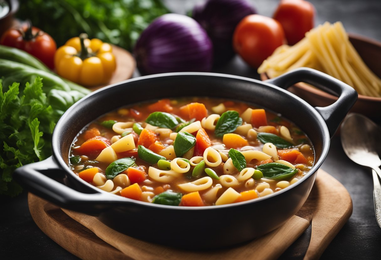 v2 32b9x f5bho Opskrift på minestronesuppe - en lækker og sund suppe med masser af grøntsager