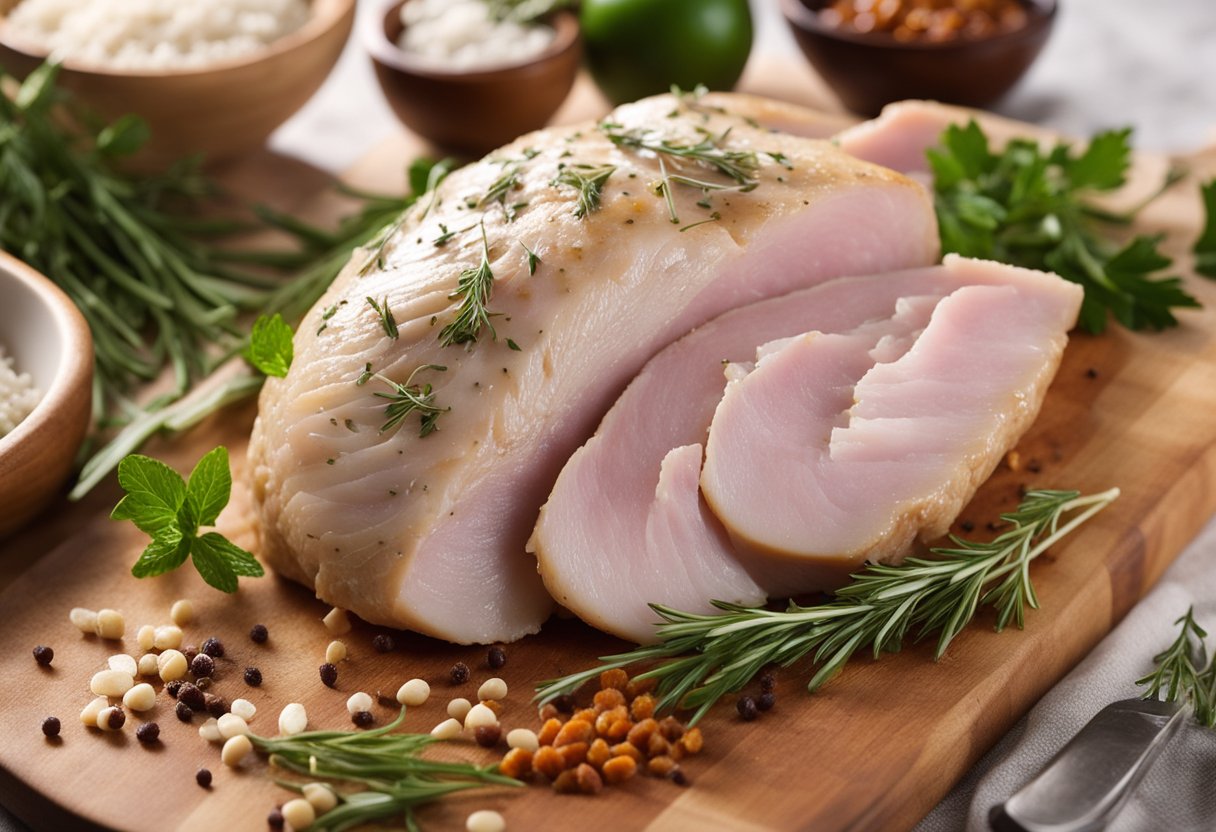 v2 32bmv 2cahr Opskrift på kalkunbryst med urter og citron