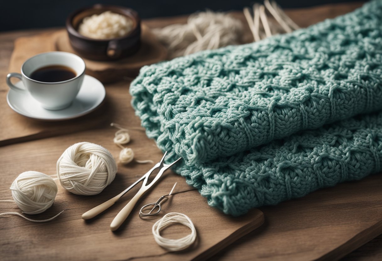 v2 32m4m o0jjd Opskrift på virussjal: Sådan strikker du det populære sjal med virusmønster