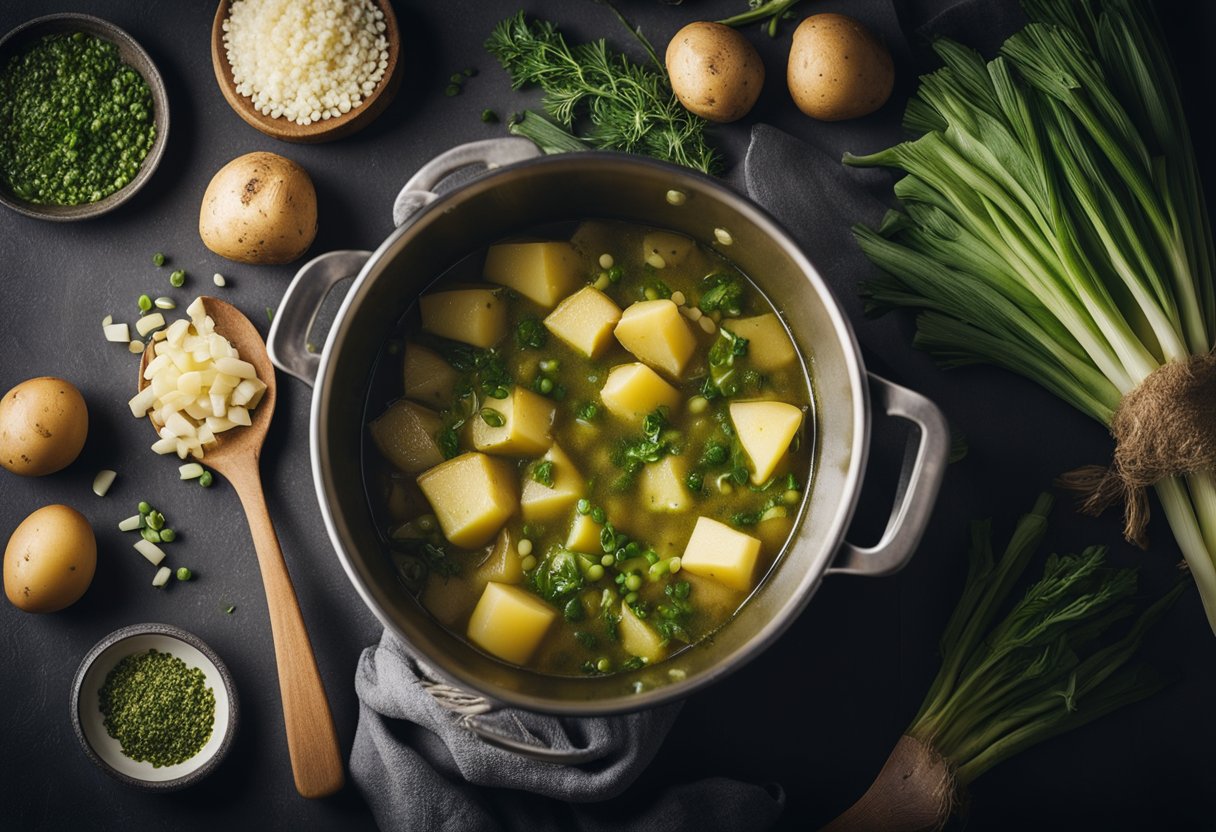 v2 32vll 7je7c Opskrift på porresuppe: En lækker og nem suppe til en kold dag