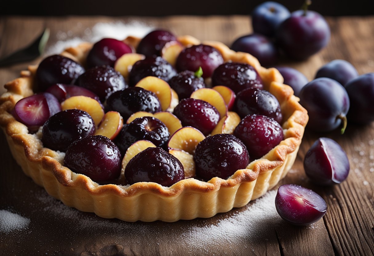 v2 32zgr lr28g Opskrift på blommetærte: Sådan laver du den perfekte tærte med friske blommer