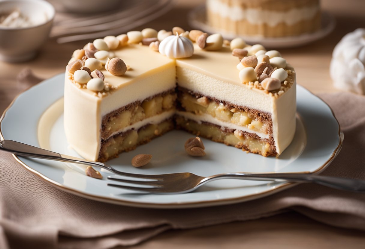 v2 33ae1 onlai Opskrift på kage med marcipan og nougat: En lækker dessert til enhver lejlighed