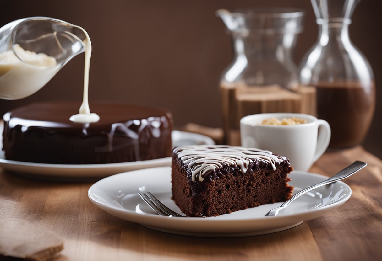 v2 33cqg dw6o9 Opskrift på chokoladekage med kokosglasur: En lækker og nem dessert