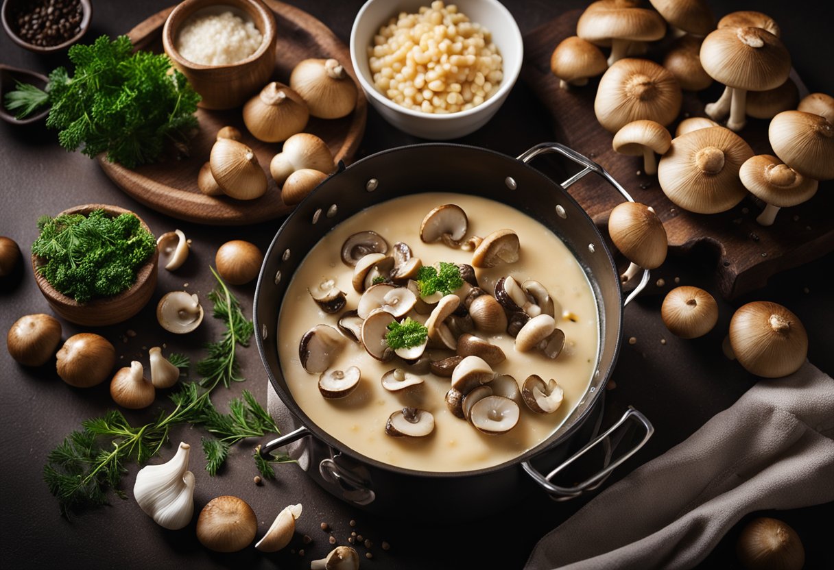 v2 33de7 Opskrift på svampesovs med fløde og timian