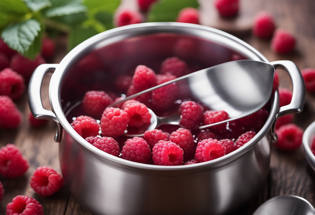 v2 33hsd orw35 Opskrift på lækker hindbærmarmelade