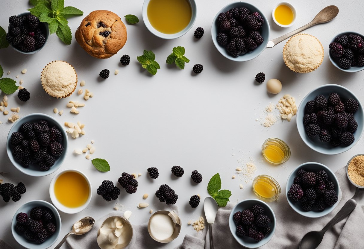 v2 33k41 ycnwd Opskrift på lækre brombærmuffins