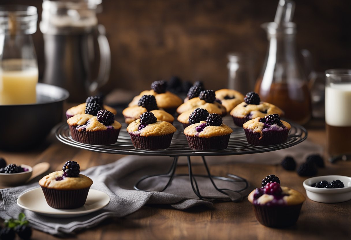 v2 33k47 imauh Opskrift på lækre brombærmuffins