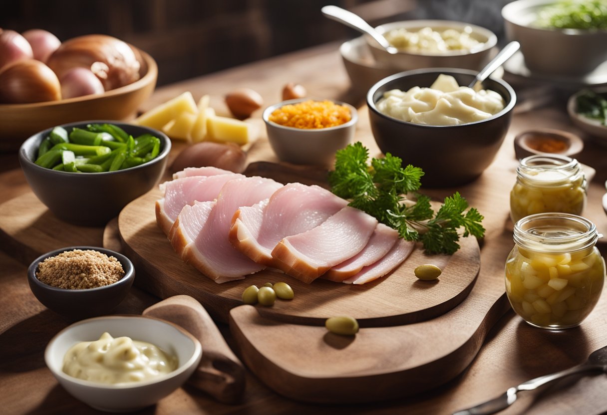 v2 33oce 93lle Opskrift på hjemmelavet skinkesalat: Lækker og nem at lave