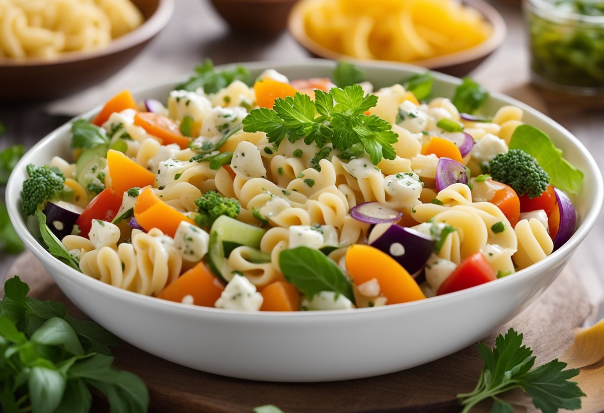 v2 33u4m 0crqy Opskrift på pastasalat med creme fraiche: En lækker og nem ret til enhver lejlighed