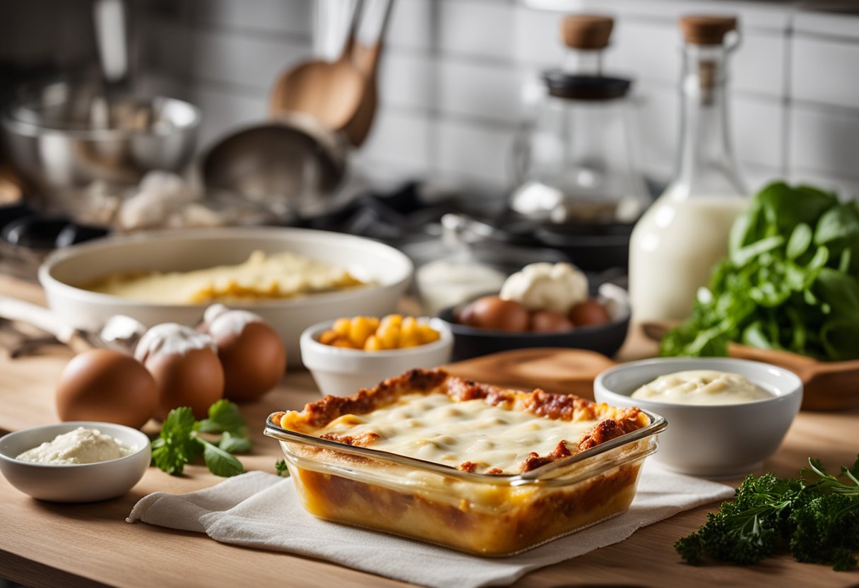 v2 33z93 15j6h Opskrift på lasagne med bechamelsauce: Sådan laver du den perfekte lasagne med en lækker bechamelsauce