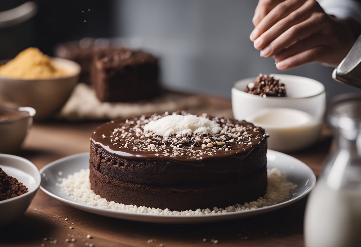 v2 340lf Opskrift på en god chokoladekage: Lækker og nem at lave