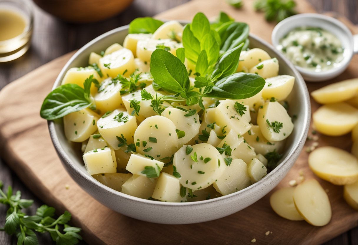 v2 341af a5djz Opskrift på kartoffelsalat med krydderurter: En lækker og nem sommerside til grillmaden