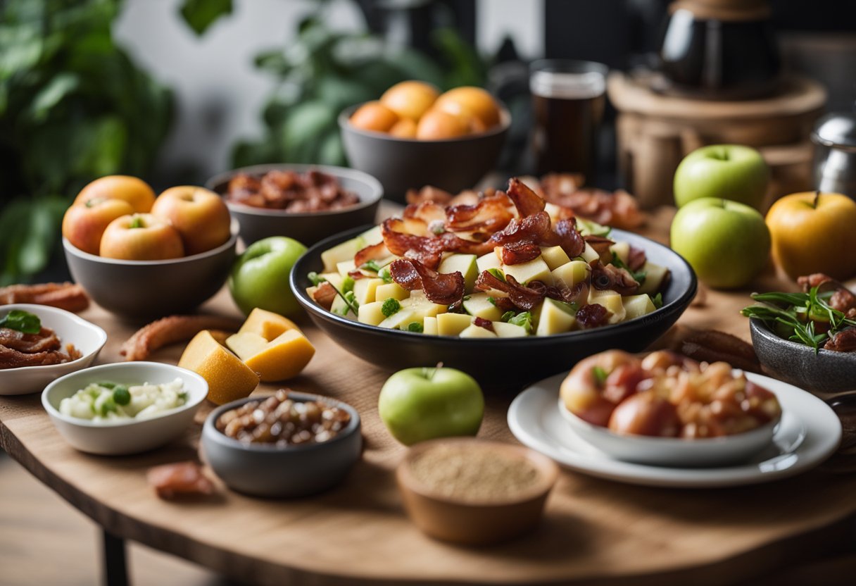 v2 341gk 92wgm Opskrift på æbleflæsk med bacon: En lækker og nem ret til aftensmad