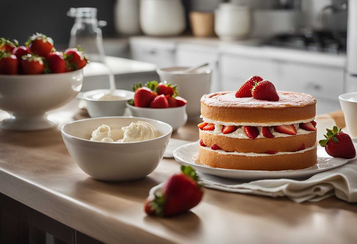 v2 34elb 2qb8o Opskrift på kage med jordbær: En lækker og nem dessert til enhver lejlighed