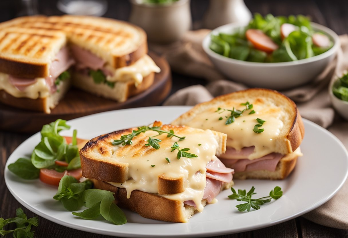 v2 34gs0 eswwn Opskrift på Croque Monsieur - En Fransk Delikatesse