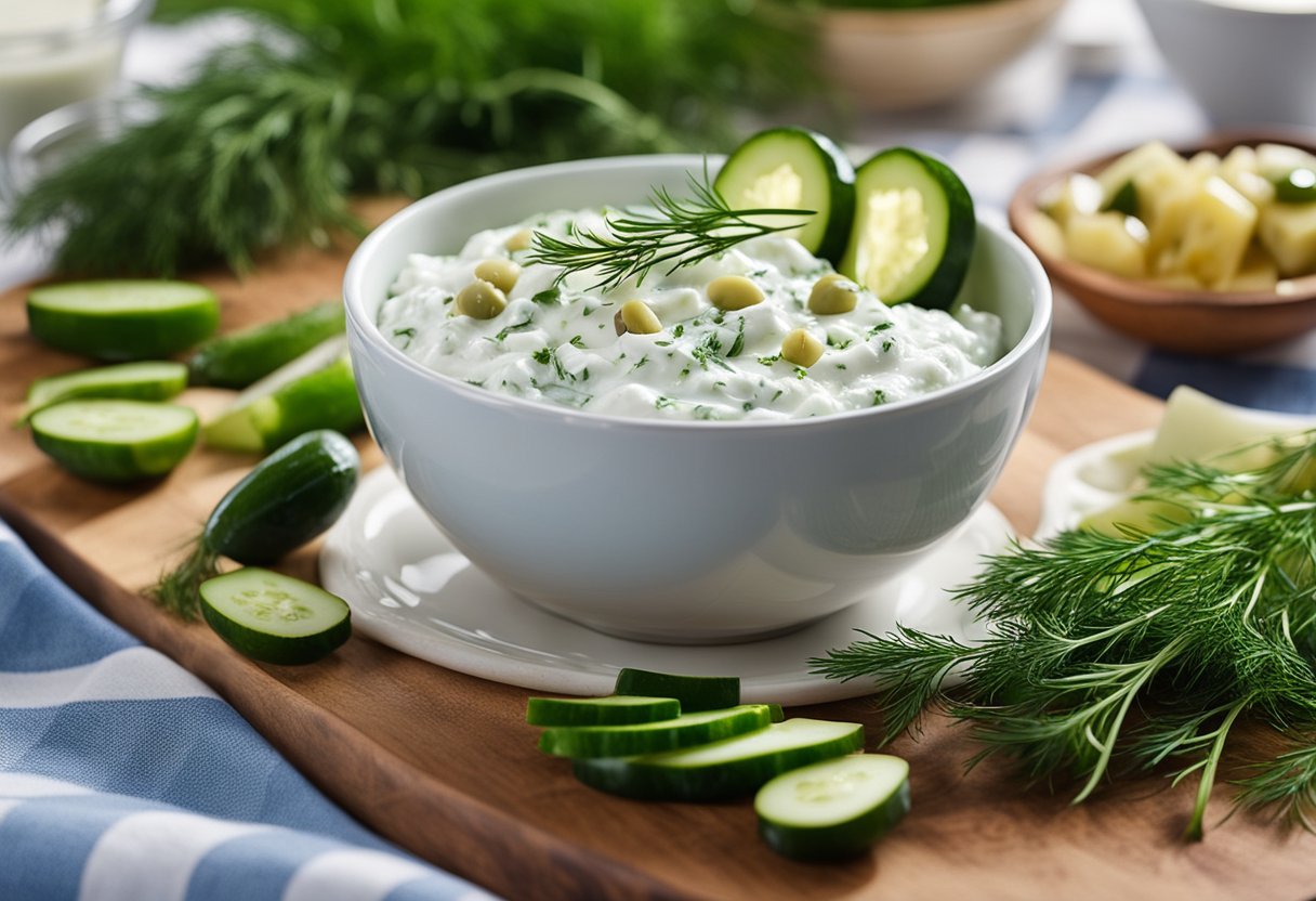 v2 34p63 Opskrift på tzatziki med græsk yoghurt: Sådan laver du den perfekte dip