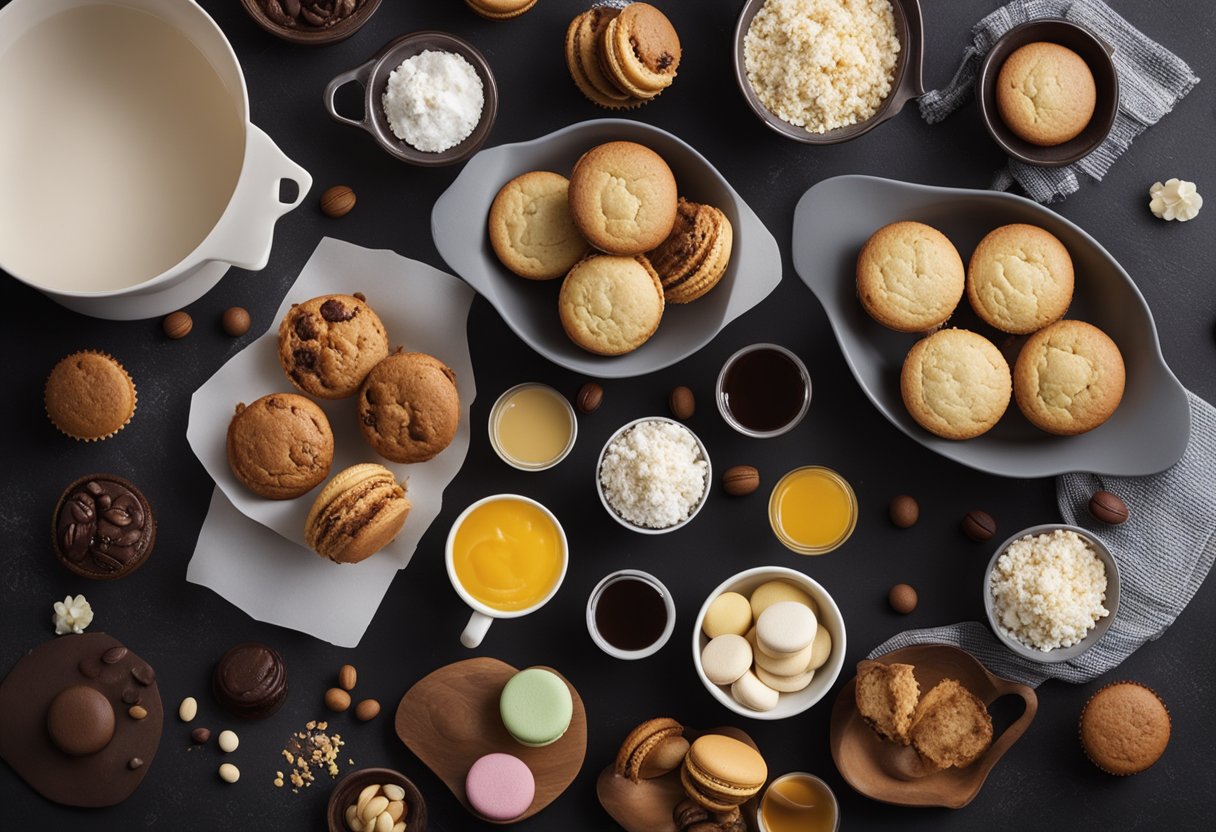 v2 34rzi Opskrift på muffins med makroner: En lækker og nem dessert til enhver lejlighed