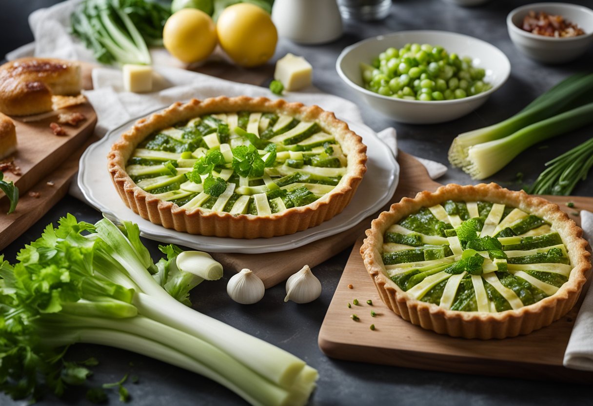 v2 34zzi k66o8 Opskrift på lækker porre bacon tærte