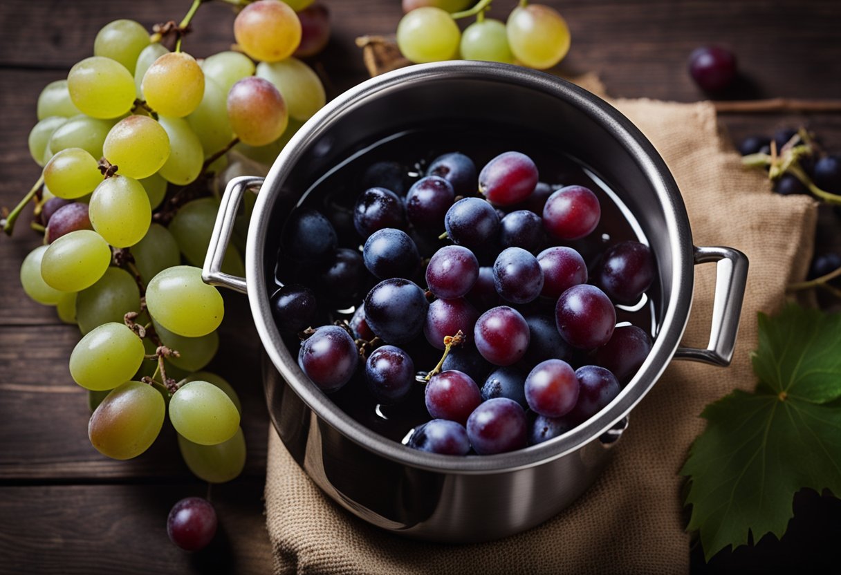 v2 350q4 Opskrift på druesirup: Sådan laver du den perfekte sirup af druer