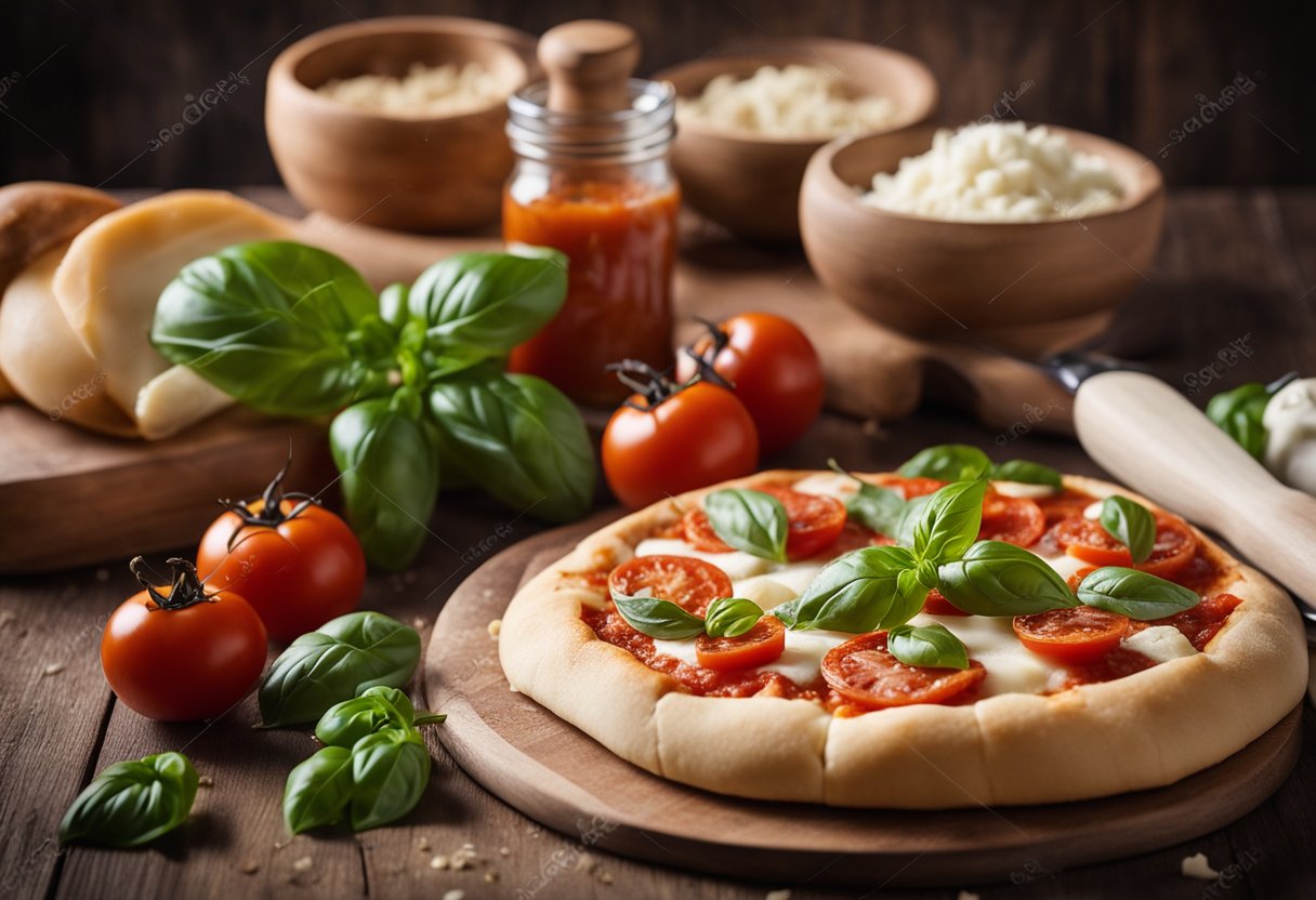 v2 41zgt psc1q Opskrift på Pizza Margarita: Enkel og Lækker