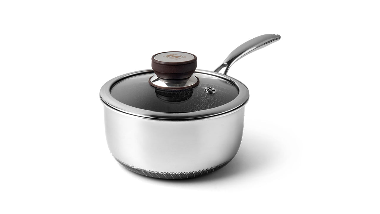 Fusion Non-stick Kasserolle 2 Liter (18 cm) med låg