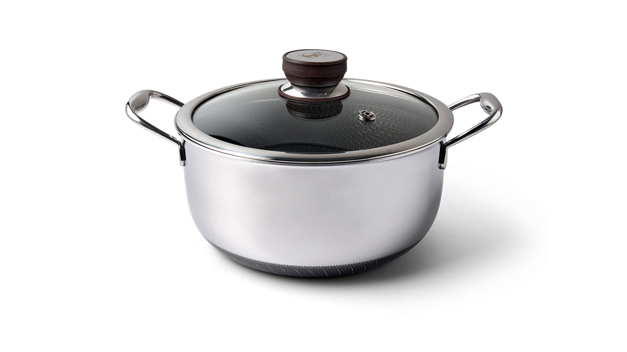 Fusion Non-stick Gryde 5 Liter (24 cm) med låg